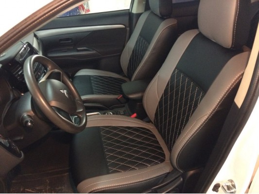 Авточехлы на Mitsubishi Outlander 3 Авточехлы на Mitsubishi Outlander 3