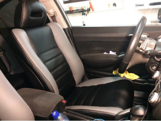 Каркасные авточехлы на Honda Civic 8 4D Каркасные авточехлы на Honda Civic 8 4D