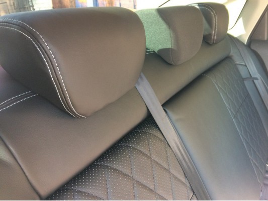 Каркасные авточехлы на Nissan Almera G15 Каркасные авточехлы на Nissan Almera G15