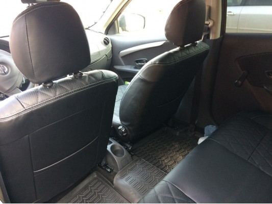 Каркасные авточехлы на Nissan Almera G15 Каркасные авточехлы на Nissan Almera G15