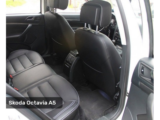 Каркасные авточехлы на Skoda Octavia A5 Каркасные авточехлы на Skoda Octavia A5