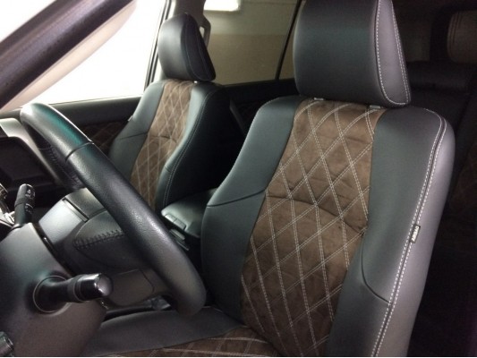 Каркасные авточехлы на Toyota Land Cruiser Prado 150 Каркасные авточехлы на Toyota Land Cruiser Prado 150